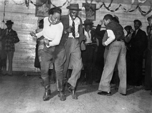 Jitterbug Dancers, 1939. /Njitterbug Dancers At A Juke Joint And In Clarksdale, Mississippi. Photograph By Marion Post Wolcott, 1939. Poster Print by Granger Collection