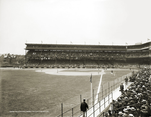 Baseball Game, C1912. /Na Major League Baseball Game Viewed From The Bleachers At Forbes Field, Home Of The Pittsburgh Pirates, C1912. Poster Print by Granger Collection - Item # VARGRC0217023 Baseball Game, C1912. /Na Major League Baseball Game Viewed From The Bleachers At Forbes Field, Home Of The Pittsburgh Pirates, C1912. Poster Print by Granger Collection - Item # VARGRC0217023