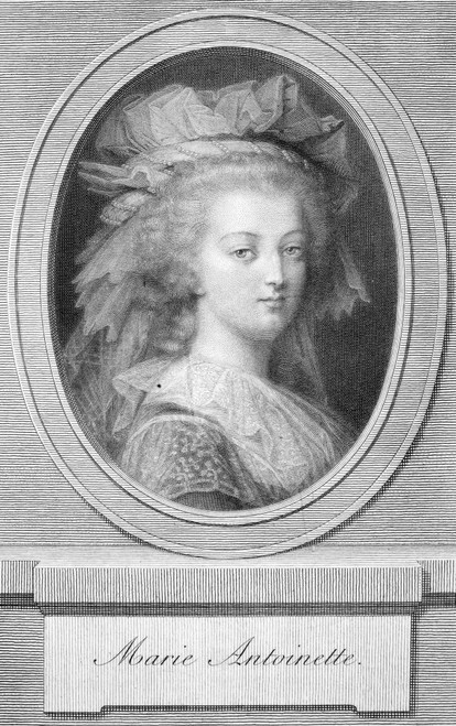 Marie Antoinette (1755-1793). /Nqueen Of France, 1774-1792. Engraving, 19Th Century. Poster Print by Granger Collection - Item # VARGRC0033889