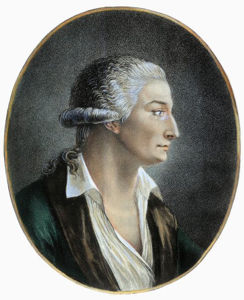 Antoine Laurent Lavoisier /N(1743-1794). French Chemist. Contemporary French Aquatint. Poster Print by Granger Collection - Item # VARGRC0009778