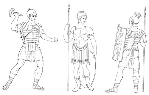 Rome: Soldiers. /Ncopper Engraving, English, 1812. Poster Print by Granger Collection - Item # VARGRC0044327