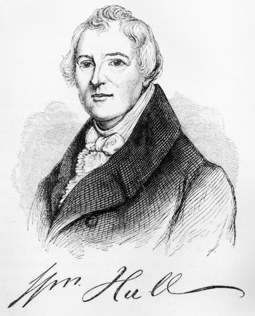 William Hull (1753-1825). /Namerican Army Officer. Wood Engraving, 19Th Century. Poster Print by Granger Collection - Item # VARGRC0111399