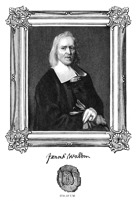 Izaak Walton (1593-1683). /Nenglish Biographer And Author. Copper Engraving, 17Th Century. Poster Print by Granger Collection - Item # VARGRC0051658