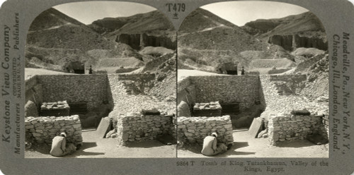 Tomb Of Tutankhamun. /N'Tomb Of Tutankhamun, Valley Of The Kings, Egypt.' Stereograph, C1922. Poster Print by Granger Collection - Item # VARGRC0324783 Tomb Of Tutankhamun. /N'Tomb Of Tutankhamun, Valley Of The Kings, Egypt.' Stereograph, C1922. Poster Print by Granger Collection - Item # VARGRC0324783