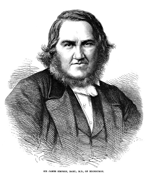 James Simpson (1811-1870). /Nscottish Physician. Line Engraving, 1866. Poster Print by Granger Collection - Item # VARGRC0060030