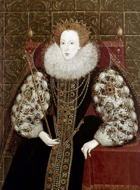Queen Elizabeth I /N(1533-1603). Queen Of England And Ireland, 1558-1603. Painting, C1585, Attributed To John Bettes The Younger. Poster Print by Granger Collection - Item # VARGRC0025146