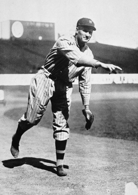 Walter Johnson (1887-1946). /Nwalter Perry Johnson, Known As 'The Big Train.' American Baseball Player, Pitcher For The Washington Senators. Photograph, Early 20Th Century. Poster Print by Granger Collection - Item # VARGRC0101445