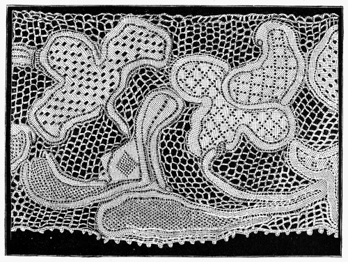 Lace, C1650. /Nguipure Of The 17Th Century. Line Engraving, 19Th Century. Poster Print by Granger Collection - Item # VARGRC0098629