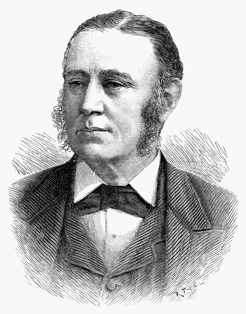 John Dixon (1835-1891). /Nenglish Civil Engineer. Wood Engraving, English, 1891. Poster Print by Granger Collection - Item # VARGRC0100533