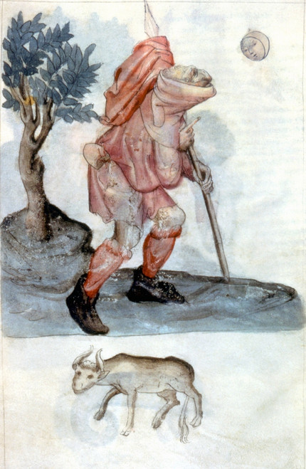 Luna In Exaltation & Taurus. /Nfrom A Latin Manuscript Of Astrological Treatise By Albumasar, C1403. Poster Print by Granger Collection - Item # VARGRC0026498 Luna In Exaltation & Taurus. /Nfrom A Latin Manuscript Of Astrological Treatise By Albumasar, C1403. Poster Print by Granger Collection - Item # VARGRC0026498