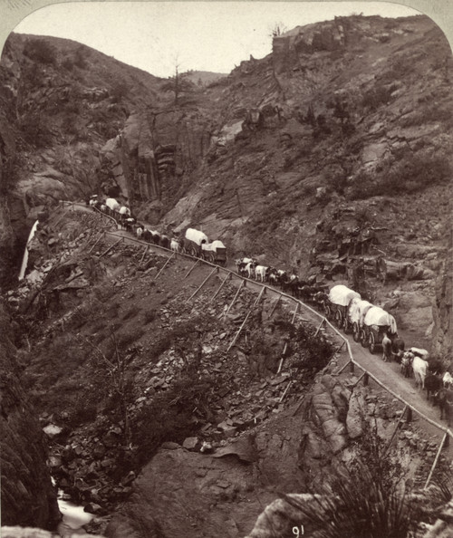 Colorado: Ute Pass, C1875. /Nnative American Caravan In Ute Pass, Colorado. Stereograph By James Thurlow, C1875. Poster Print by Granger Collection - Item # VARGRC0163440 Colorado: Ute Pass, C1875. /Nnative American Caravan In Ute Pass, Colorado. Stereograph By James Thurlow, C1875. Poster Print by Granger Collection - Item # VARGRC0163440