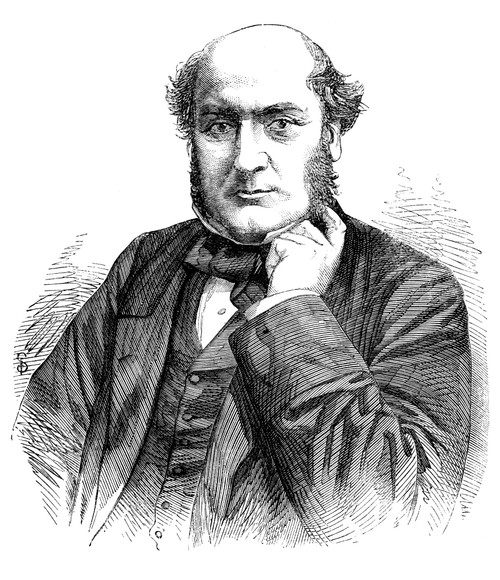 Sir George Gilbert Scott /N(1811-1878). English Architect. Wood Engraving, 1861. Poster Print by Granger Collection - Item # VARGRC0048528
