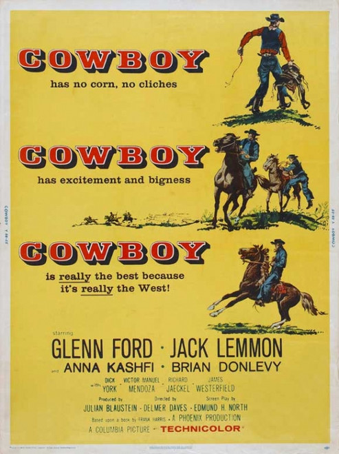 Cowboy Movie Poster Print (27 x 40) - Item # MOVGI6666