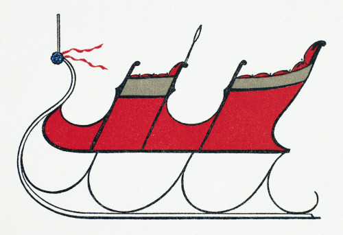 Sleigh, 19Th Century. /Nwater Color Made For Brewster And Company, New York, 19Th Century. Poster Print by Granger Collection - Item # VARGRC0099907