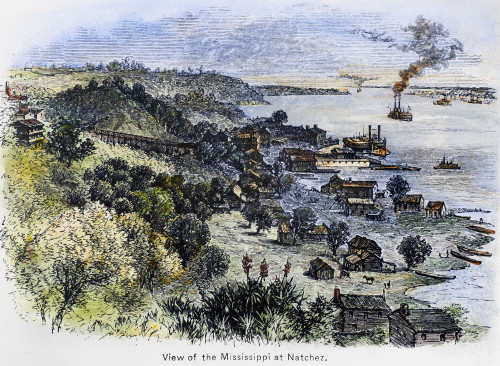 Mississippi: Natchez. /Nview Of The Mississippi River At Natchez, Mississippi, Early 19Th Century. Poster Print by Granger Collection - Item # VARGRC0121411 Mississippi: Natchez. /Nview Of The Mississippi River At Natchez, Mississippi, Early 19Th Century. Poster Print by Granger Collection - Item # VARGRC0121411