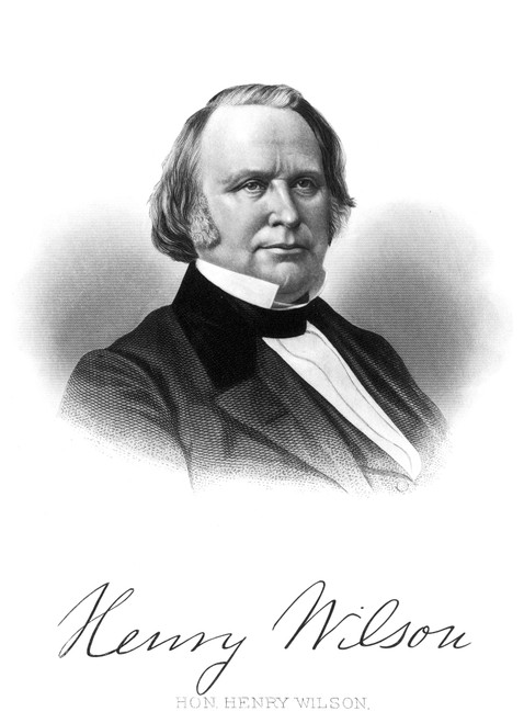 Henry Wilson (1812-1875). /Norig. Jeremiah Jones Colbath. American Politician. Steel Engraving, 19Th Century. Poster Print by Granger Collection - Item # VARGRC0050857
