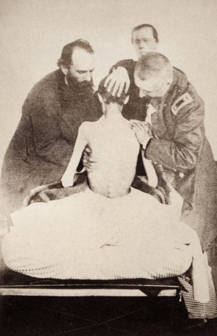 Civil War: P.O.W., C1864. /Ndoctors Examining A Union Soldier After His Release From A Prisoner-Of-War Camp. Photograph, C1864. Poster Print by Granger Collection - Item # VARGRC0268932