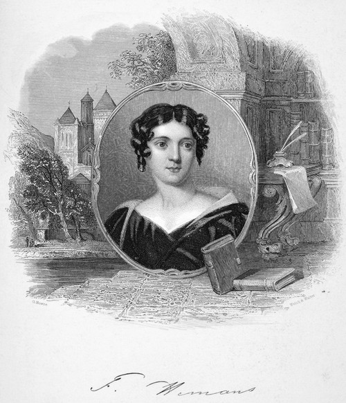 Felicia Hemans (1793-1835). /Nfelicia Dorothea Hemans. English Poet. Line And Stipple Engraving, English, 19Th Century. Poster Print by Granger Collection - Item # VARGRC0056773
