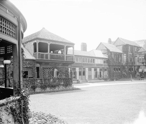 Newport: Courtyard, C1905. /Ncourtyard Of The Casino In Newport, Rhode Island. Photograph, C1905. Poster Print by Granger Collection - Item # VARGRC0169848