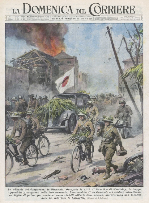 Mandalay Falls To Japan Poster Print By Mary Evans Picture Library - Item # VARMEL10081888