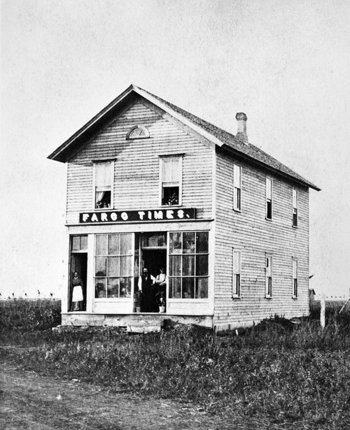 North Dakota, C1875. /Nthe Office Of The 'Fargo Times' In Fargo, North Dakota. Photograph, C1875. Poster Print by Granger Collection - Item # VARGRC0186458 North Dakota, C1875. /Nthe Office Of The 'Fargo Times' In Fargo, North Dakota. Photograph, C1875. Poster Print by Granger Collection - Item # VARGRC0186458