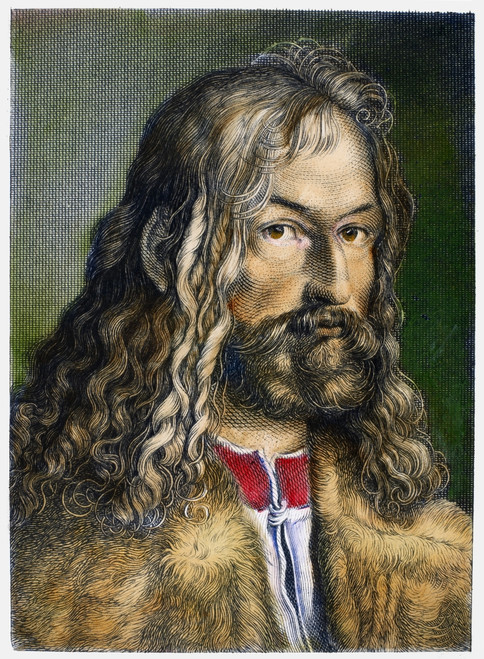 Albrecht D_Rer (1471-1528). /Ngerman Painter And Engraver. Line Engraving, English, 1821, After A Self-Portrait. Poster Print by Granger Collection - Item # VARGRC0087989