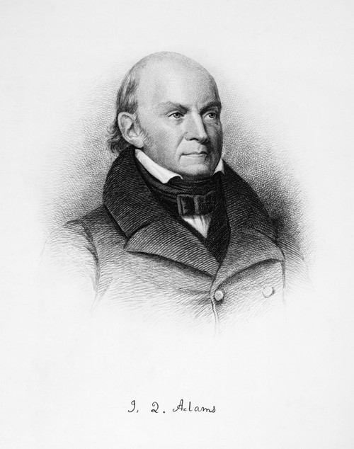 John Quincy Adams /N(1767-1848). Sixth President Of The United States. Etching, 1868. Poster Print by Granger Collection - Item # VARGRC0131602
