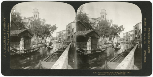 Venice: Canal, 1902. /Na Canal In Venice, Italy. Stereograph, 1902. Poster Print by Granger Collection - Item # VARGRC0326587 Venice: Canal, 1902. /Na Canal In Venice, Italy. Stereograph, 1902. Poster Print by Granger Collection - Item # VARGRC0326587
