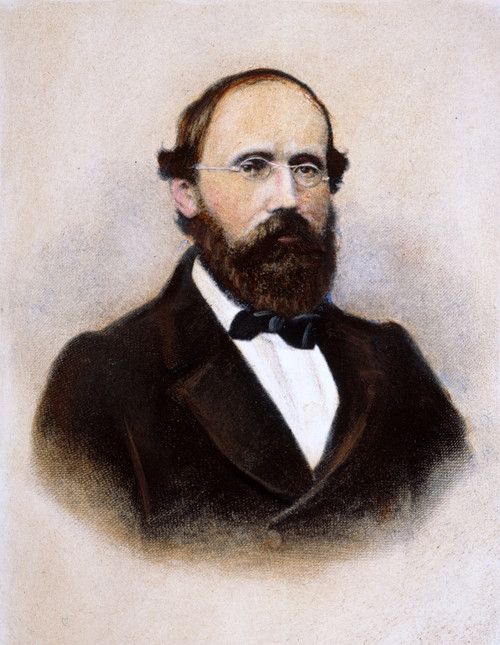 Bernhard Riemann /N(1826-1866). Georg Friedrich Bernhard Riemann. German Mathematician: Engraving, German, 19Th Century. Poster Print by Granger Collection - Item # VARGRC0047104
