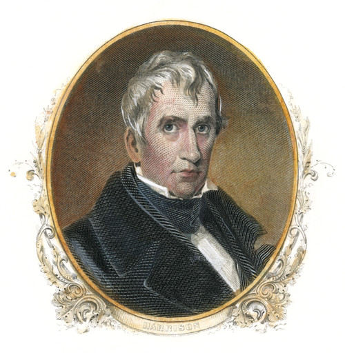 William Henry Harrison /N(1773-1841). Ninth President Of The United States. Engraving, 19Th Century. Poster Print by Granger Collection - Item # VARGRC0009567