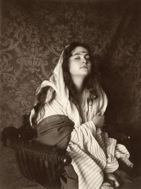 Day: Woman, C1895. /Nportrait Of Nancy Lovis Kraft In A Middle Eastern Costume. Photograph By F. Holland Day, C1895. Poster Print by Granger Collection - Item # VARGRC0268842