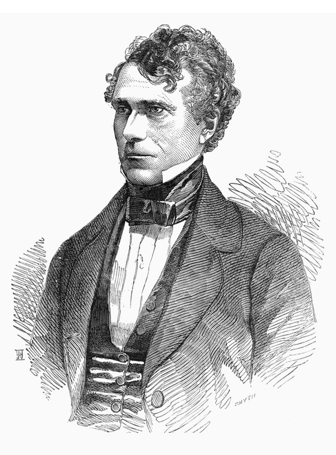 Franklin Pierce /N(1804-1869). 14Th President Of The United States. Wood Engraving, After A Daguerreotype, C1853. Poster Print by Granger Collection - Item # VARGRC0089878