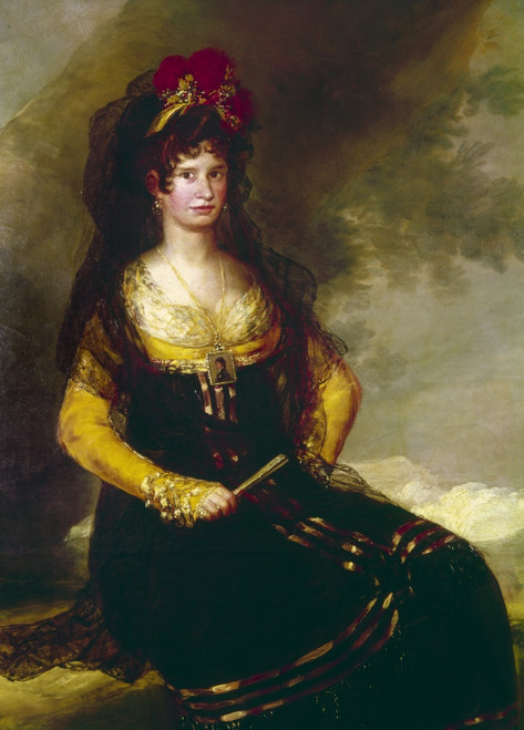 Goya: Countess, 1803. /Nthe Countess Of Fernan-Nunez. Oil On Canvas, 1803, By Francisco Goya. Poster Print by Granger Collection - Item # VARGRC0104779