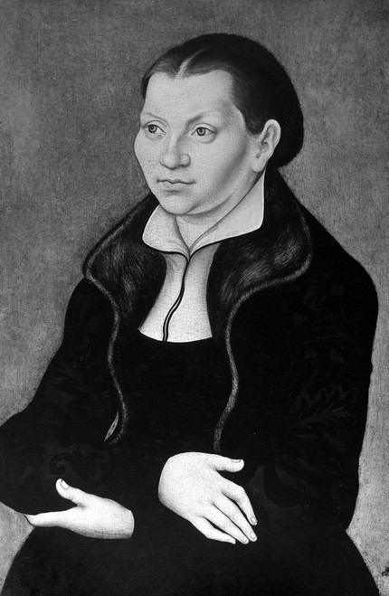 Katharina Von Bora Luther /N(1499-1552). Wife Of Martin Luther. Oil On Panel By Lucas Cranach The Elder. Poster Print by Granger Collection - Item # VARGRC0052454