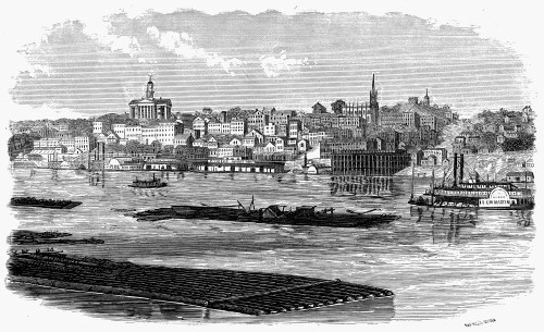 Mississippi: Vicksburg. /Nwood Engraving, 1871. Poster Print by Granger Collection - Item # VARGRC0099347