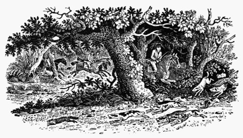 England: Fox Hunting, 1800. /Nwood Engraving, English, C1800. Poster Print by Granger Collection - Item # VARGRC0080988