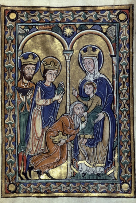 Adoration Of Magi. /Nlate 12Th Century Or Early 13Th Century French Manuscript Illumination. Poster Print by Granger Collection - Item # VARGRC0035991 Adoration Of Magi. /Nlate 12Th Century Or Early 13Th Century French Manuscript Illumination. Poster Print by Granger Collection - Item # VARGRC0035991