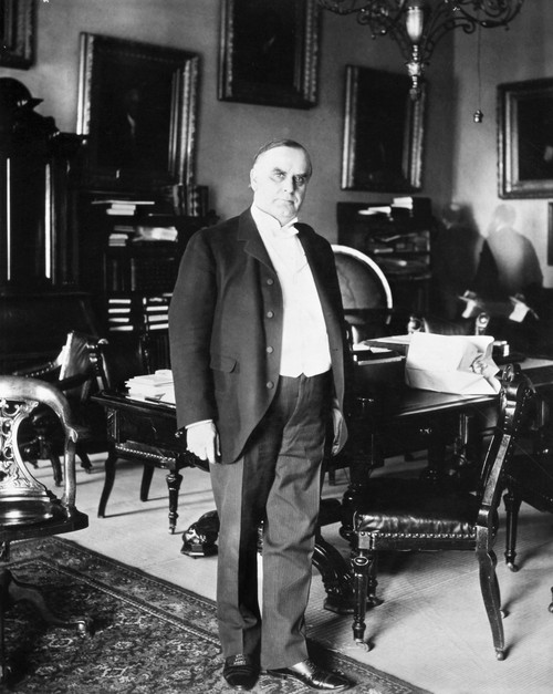 William Mckinley /N(1843-1901). 25Th President Of The United States. Photographed In His Office In The White House, 1898. Poster Print by Granger Collection - Item # VARGRC0003086
