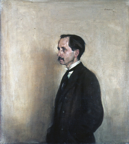 Sir James M. Barrie /N(1860-1937). Sir James Matthew Barrie. Scottish Novelist And Dramatist. Oil On Canvas, 1904, By Sir William Nicholson. Poster Print by Granger Collection - Item # VARGRC0034573
