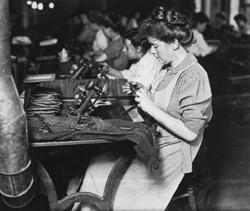 Woman Worker, 1908. /Na Woman Making Old-Fashioned 'Stogies' In A Pittsburgh Cigar Factory. Photographed In 1908 By Lewis W. Hine. Poster Print by Granger Collection - Item # VARGRC0017345