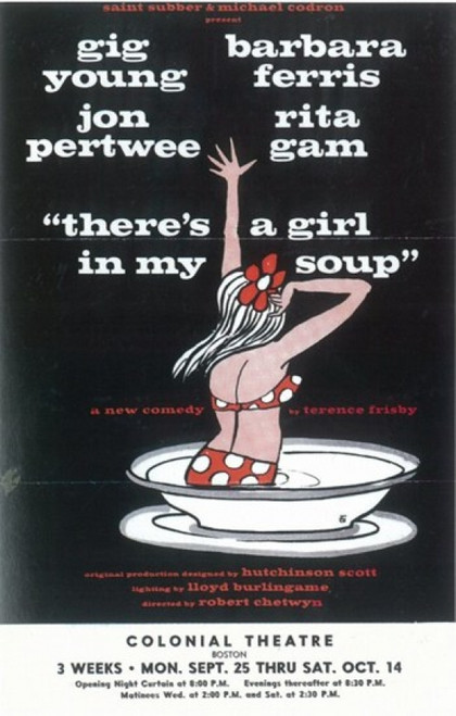 There's a Girl In My Soup (Broadway) Movie Poster (11 x 17) - Item # MOV409333