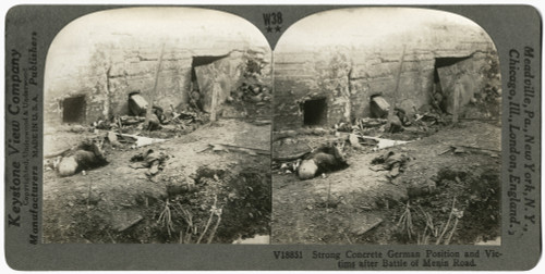 German Trench, 1917. /Ngerman Army Casualties In A Concrete Trench After The Battle Of Menin Road Ridge, 1917. Poster Print by Granger Collection - Item # VARGRC0325923