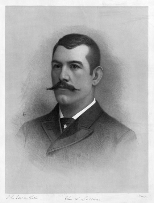 John L. Sullivan /N(1858-1918). American Pugilist. Lithograph, C1890. Poster Print by Granger Collection - Item # VARGRC0123772