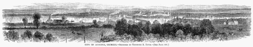 Augusta, Georgia, 1868. /Nthe City Of Augusta, Georgia, On The Savannah River. Wood Engraving, American, 1868. Poster Print by Granger Collection - Item # VARGRC0087248