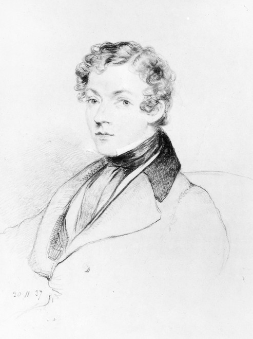 Sir Charles Wheatstone /N(1802-1875). English Physicist And Inventor. Chalk Drawing, 1837, By William Brockedon. Poster Print by Granger Collection - Item # VARGRC0071768