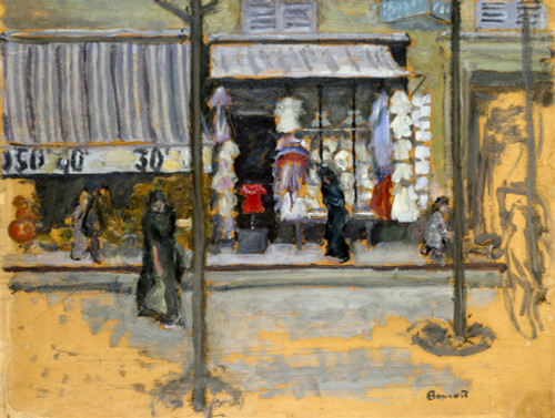 Bonnard: Street, C1902. /Nstreet Scene. Oil On Canvas By Pierre Bonnard, C1902. Poster Print by Granger Collection - Item # VARGRC0104952