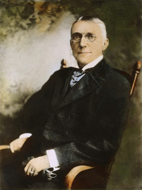 James Whitcomb Riley /N(1849-1916). American Poet. Oil Over A Photograph. Poster Print by Granger Collection - Item # VARGRC0037672