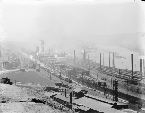 Pittsburgh: Steel Mill. /Njones And Laughlin Steel Mills In Pittsburgh, Pennsylvania. Photograph, C1910. Poster Print by Granger Collection - Item # VARGRC0167223 Pittsburgh: Steel Mill. /Njones And Laughlin Steel Mills In Pittsburgh, Pennsylvania. Photograph, C1910. Poster Print by Granger Collection - Item # VARGRC0167223