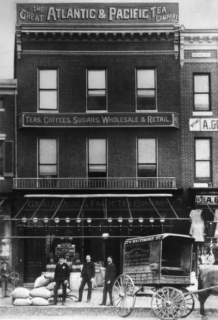 A & P Store, 1890S. /Nthe Great Atlantic And Pacific Tea Company'S Store In An Unidentified American City, Possibly Baltimore, 1890S. Poster Print by Granger Collection - Item # VARGRC0118277
