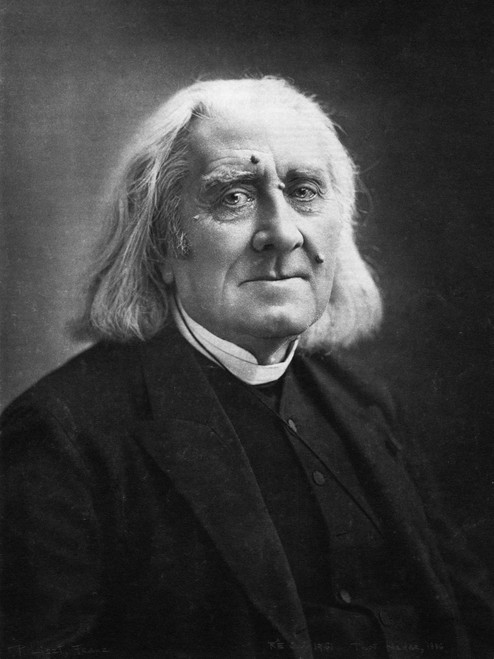 Franz Liszt (1811-1886). /Nhungarian Pianist And Composer. Photograph By Nadar, 1886. Poster Print by Granger Collection - Item # VARGRC0350219